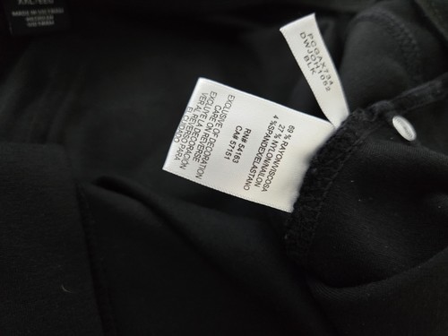 Pantalones de mezclilla DKNY para mujer 2XL negros elásticos pierna ajustada calce moderno cómodos informales - Imagen 5 de 10