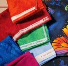Vintage Quilt Fabric Lot - ~3/4 yd Butterfly, 3 Gradated Pinks Reds & 6 Fat Qtrs — photo 6