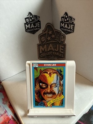# 161 STAN LEE  MR. MARVEL    1990 MARVEL UNIVERSE CARD  