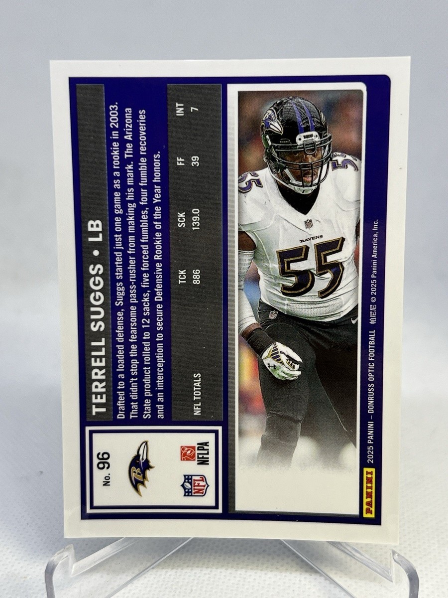 2025 Panini Donruss Optic Terrell Suggs #96 | eBay