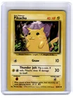 Pikachu 58/102 Base Set Pokemon Card