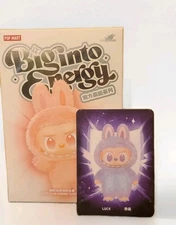 Labubu The Monsters Big Into Energy Series LUCK Plush Pendant Blind Box