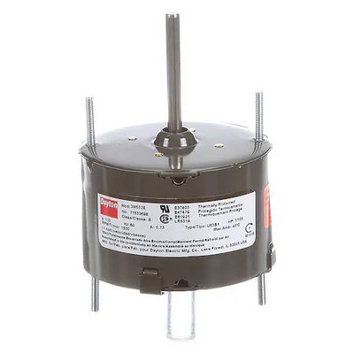 Dayton 71633698M Hvac Motor, 1/100 Hp, 1550 Rpm, 115V, 3.3