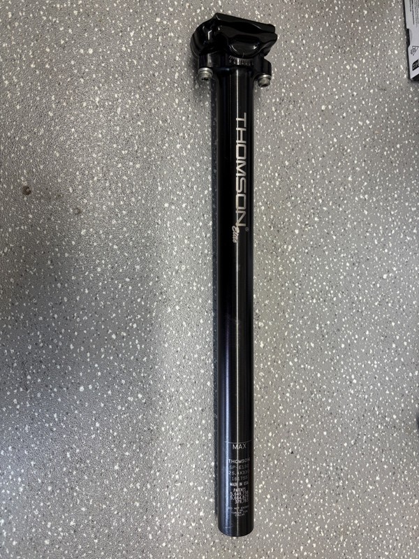 Thomson Elite in-line seat post 25.4mm diameter, 330mm long (black)