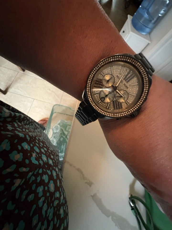 Michael Kors MK5879 Women's Wren Watch - Black - Image 3 of 3