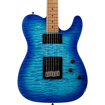 Schecter Guitar Research PT Pro Transparent Blue Burst 197881312367 RF