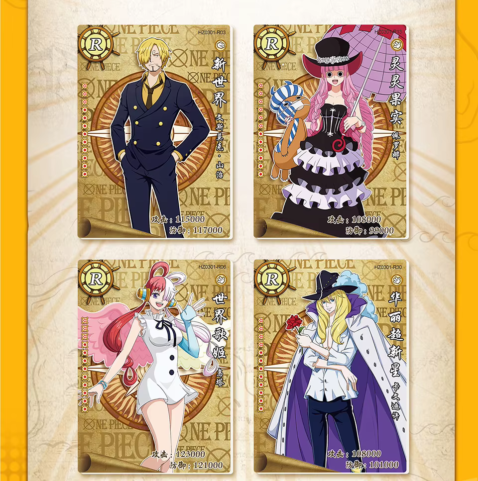 ONE PIECE トレーディングカードセット One Piece Trading Card 36 Pack Deluxe Booster Box Anime TCG HZ
