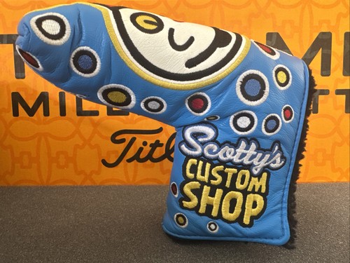 Rare Scotty Cameron 2015 Jackpot Johnny Turbo Blue Standard Putter Headcover