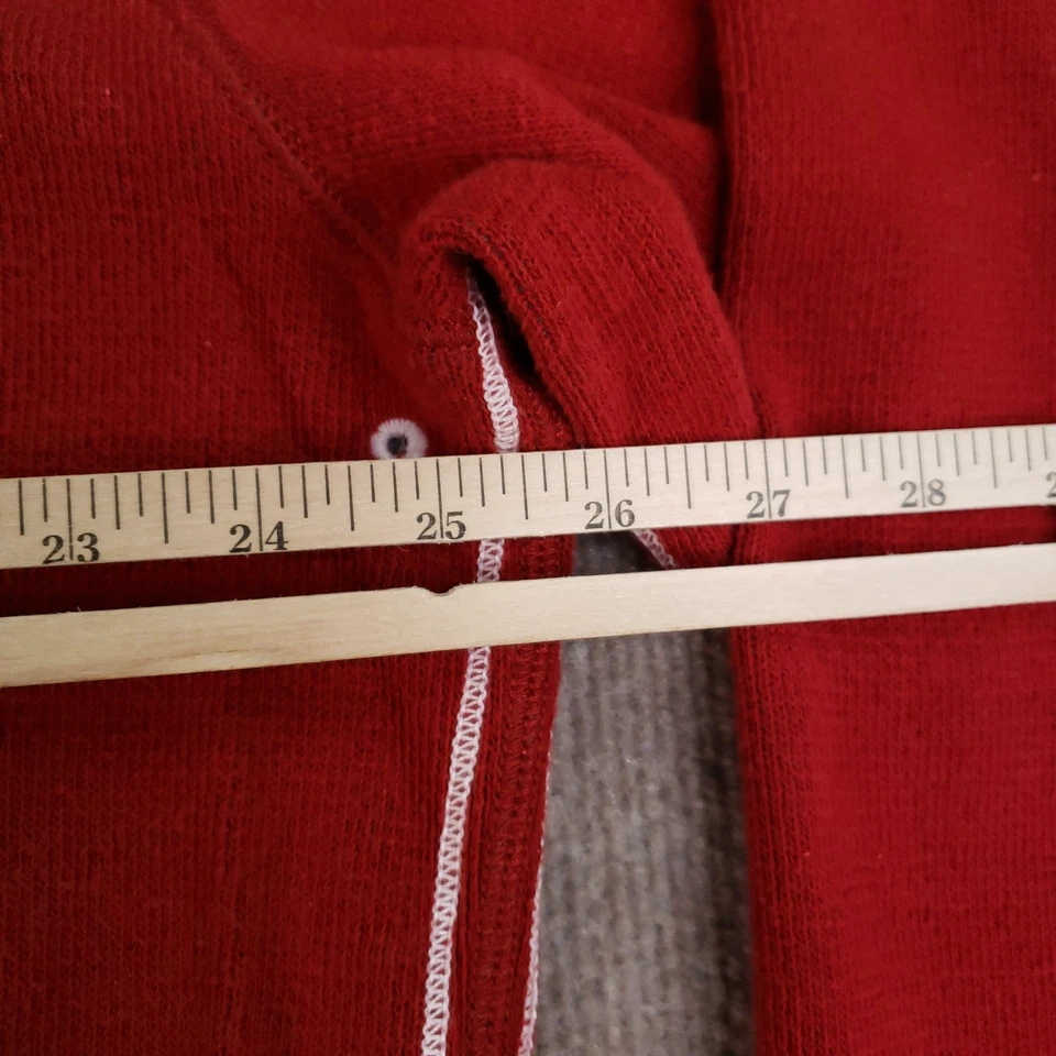 Boston Red Sox Sweater Mens XL Red MLB Baseball Pullover 1/4 Zip Tommy Bahama - Image 4 of 4