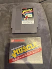 Tag Team Match M.U.S.C.L.E. NES 5 Screw Nintendo NES Game Tested W Manual !
