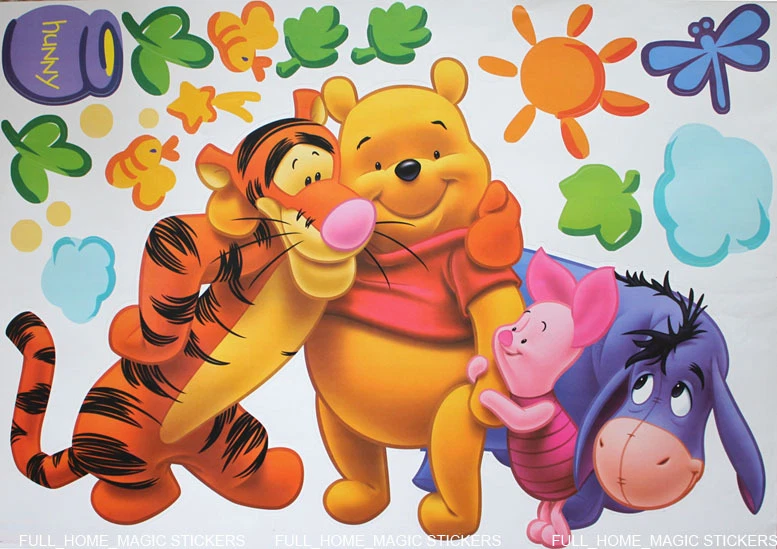Kids Room Decor Mural Wall sticker Winnie The Pooh - Image 4 of 4