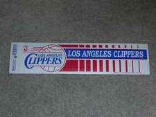 LOS ANGELES CLIPPERS  NBA BUMPER STICKER  VERY COLORFUL