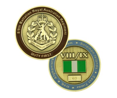 8th/9th Battalion The Royal Australian Regiment (8/9RAR) Unit Coin ...