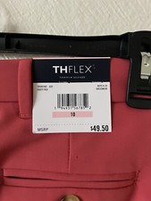 Tommy Hilfiger The Flex Slim Dress Pants Kids Size 10 Dusty Red