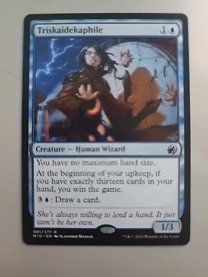MTG Triskaidekaphile Innistrad: Midnight Hunt 081/277 Foil Rare | eBay