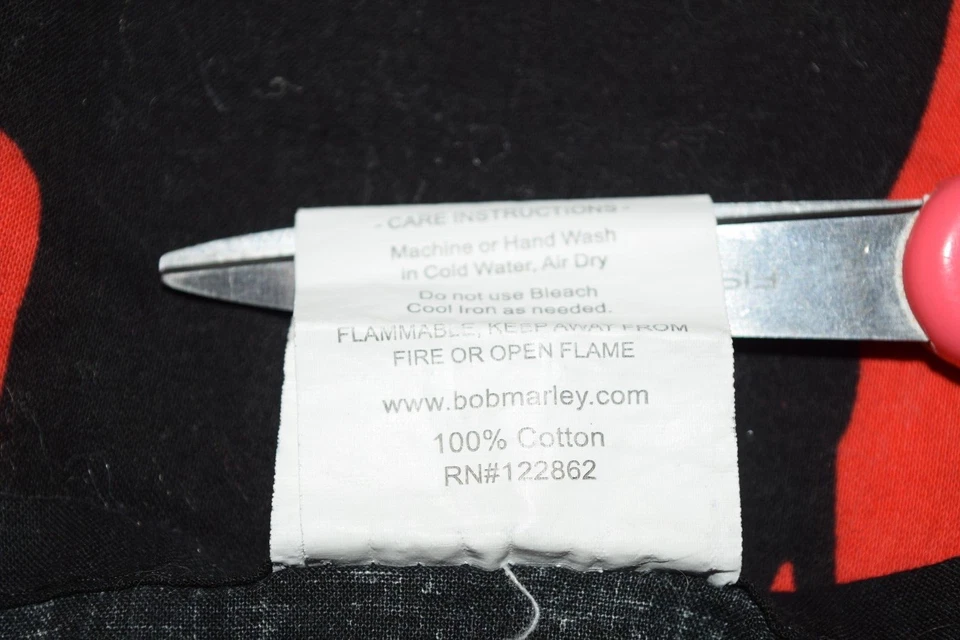 Tapiz de pared de algodón vintage Bob Marley Image One Love Funky People 2009 Foto 4 de 4