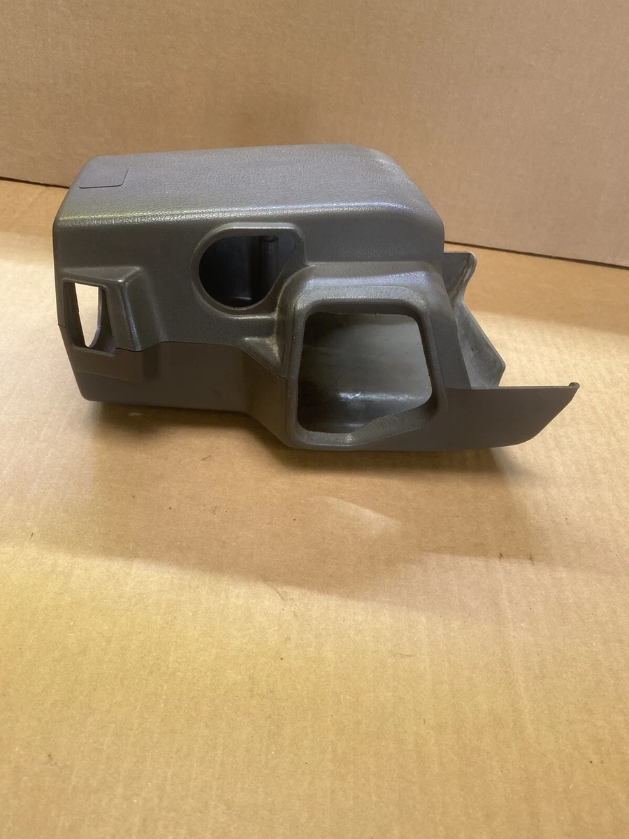 1987 1993 Nissan Hardbody Pickup D21 Steering Column Covers AT Brown OEM