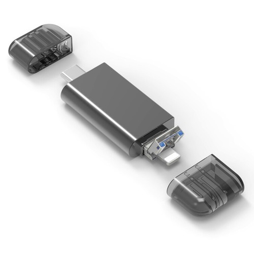 Micro SD Card Reader Adapter to USB 3.0 Type C Samsung Apple Iphone Ipad Macbook - Picture 2 of 12