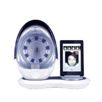 3D Artificial Intelligence 12 Million Dual Cameras Skin Analyzer Skin Moisture