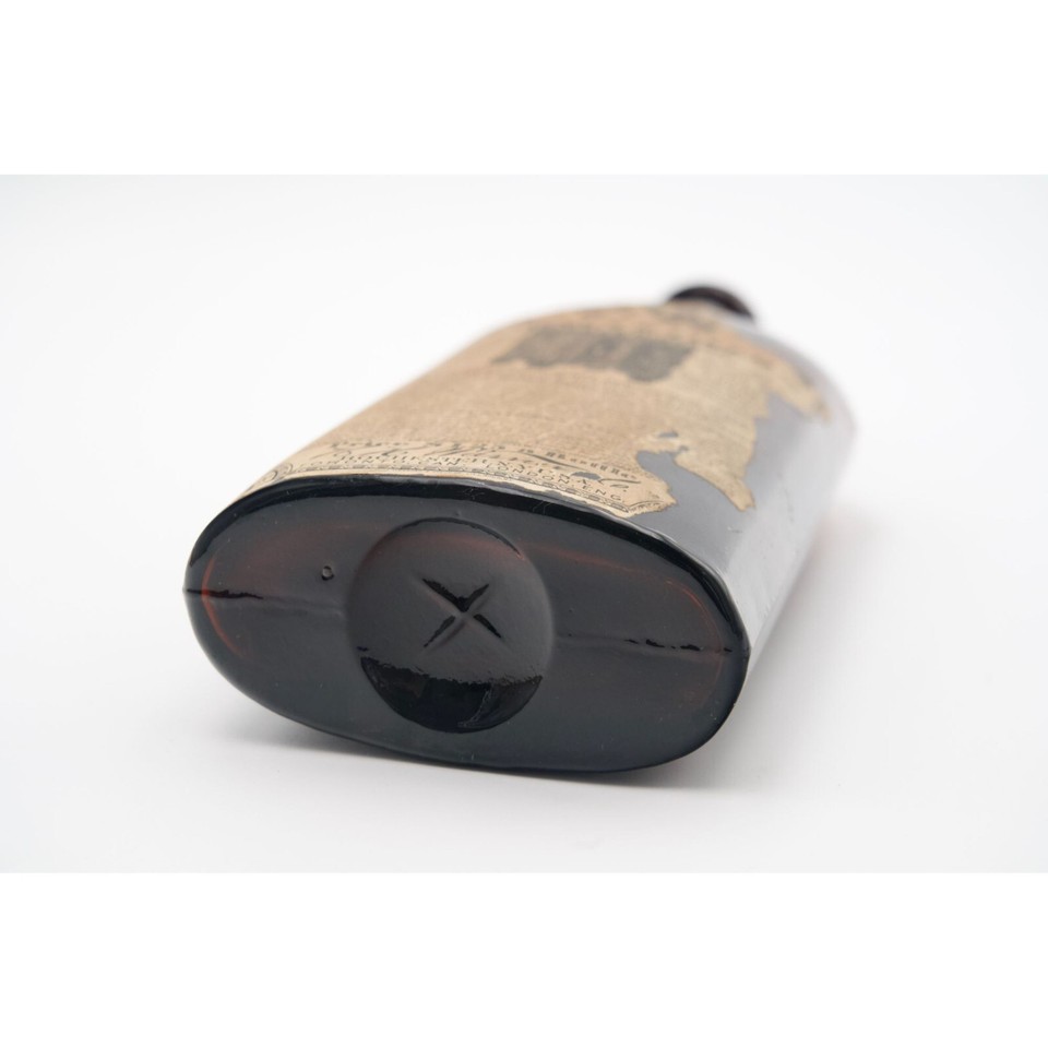 Warner's Safe Kidney & Liver Cure Rochester New York Amber Glass Bottle "X" Sign eBay