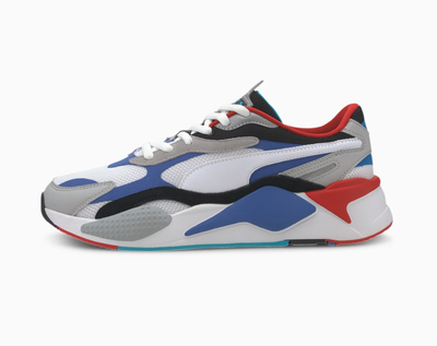 puma rsx black and blue