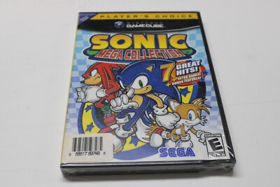 Sonic Mega Collection (Nintendo GameCube GCN, 2002) NEW Sealed! Player's Choice