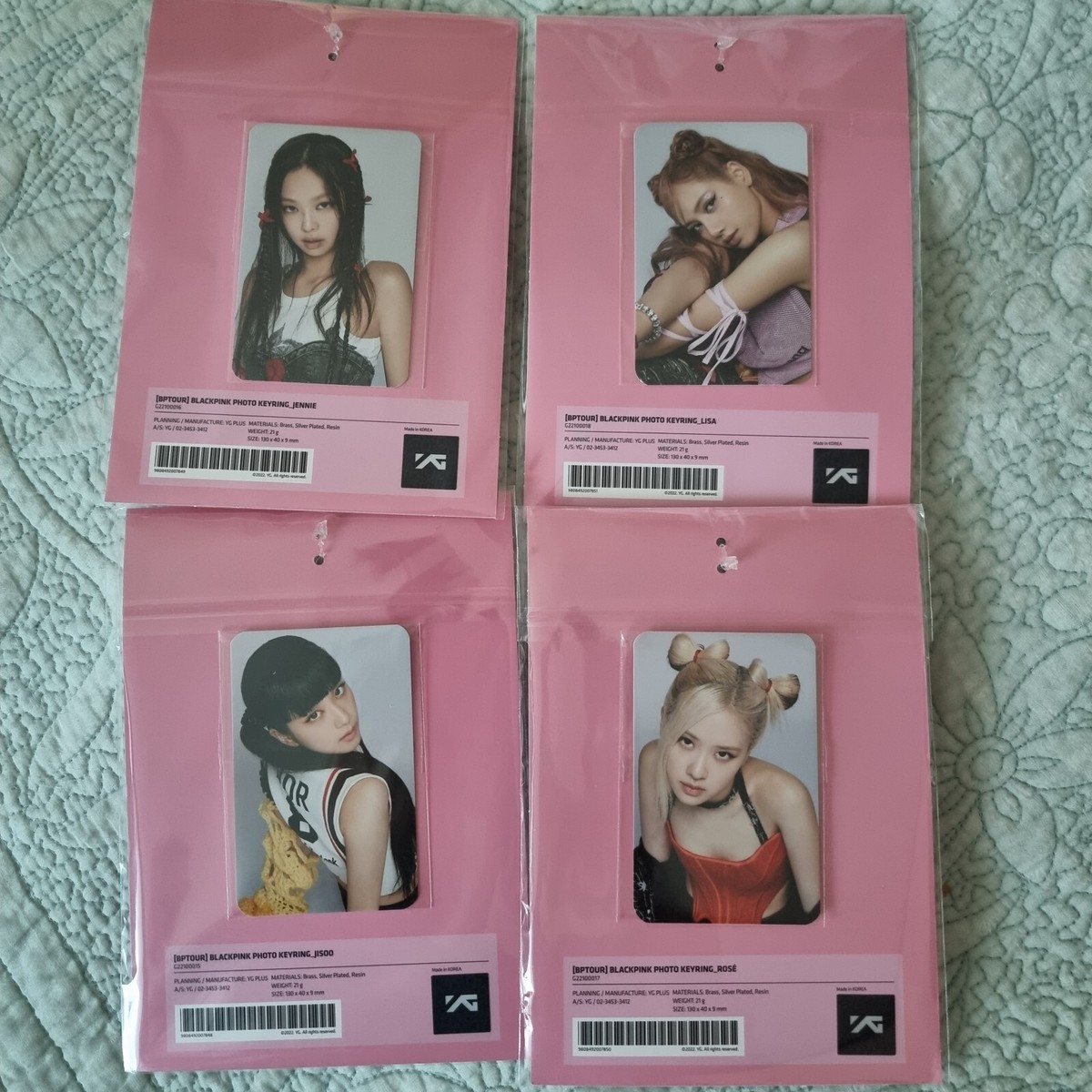 BLACK PINK BPTOUR POP UP Photo Keying Photocard Born Pink World