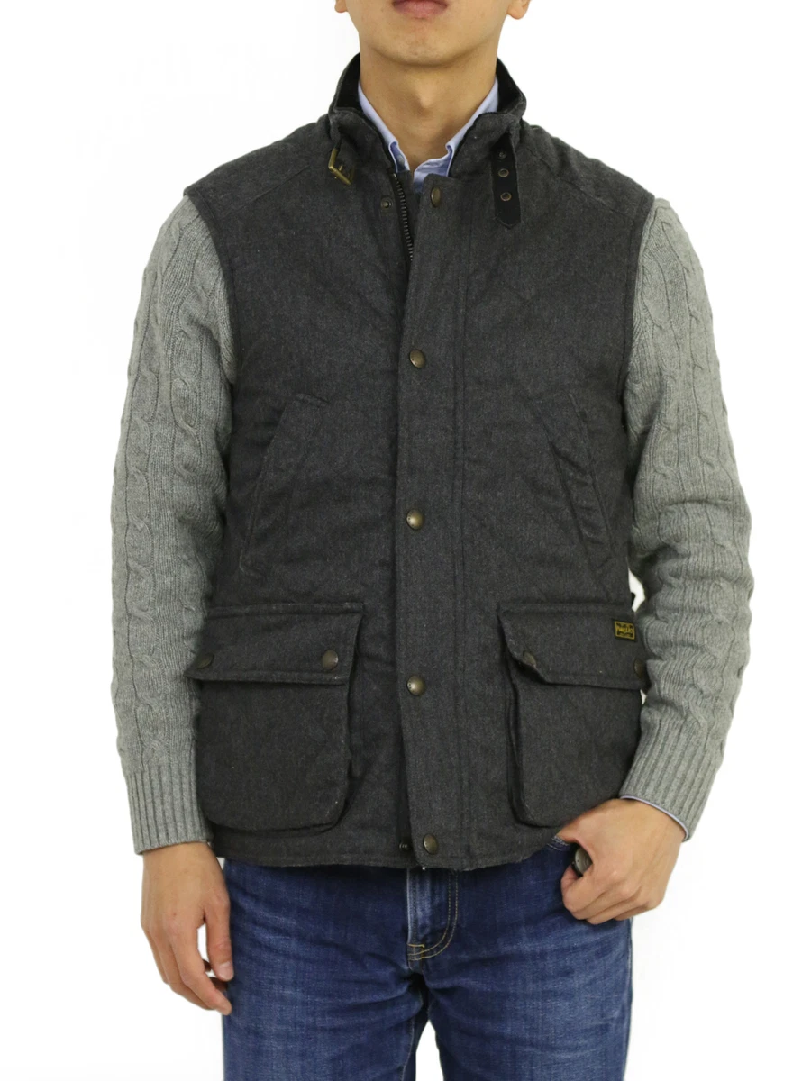 Ralph lauren grey vest sale
