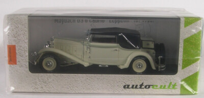 Maybach DS 8 Cabrio Zeppelin (D, 1930) weiss  1:43 AutoCult