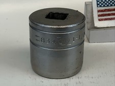 SW - Stevens-Walden, 834, 1 - 1/16in. 1/2 Drive 6pt SAE Socket, USA Made