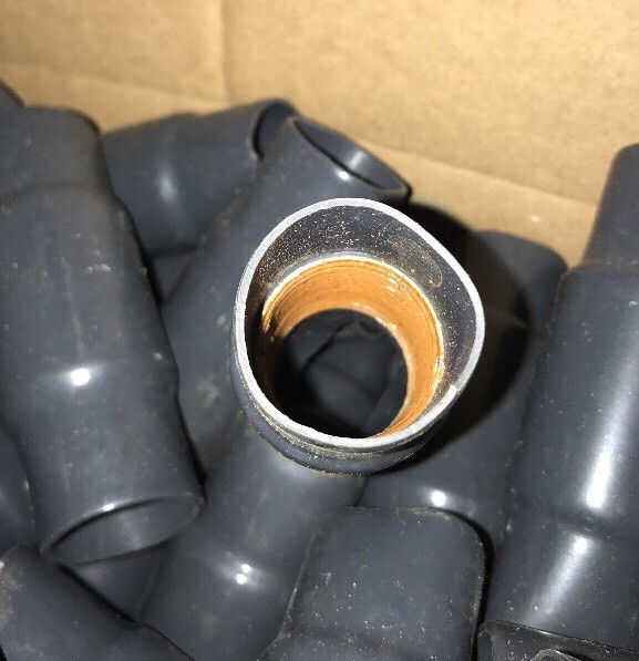20 OCAL, O'KOTE 3/4" PVC Coated Rigid Metal Conduit Coupling CPL3/4PG