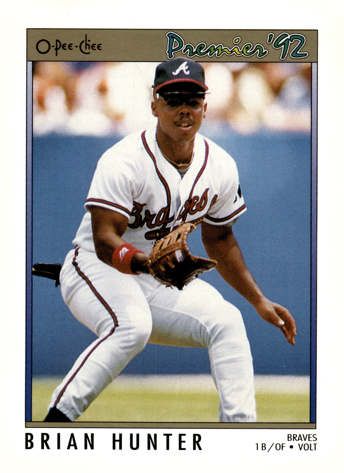 1992 O-Pee-Chee Premier #78 Brian Hunter
