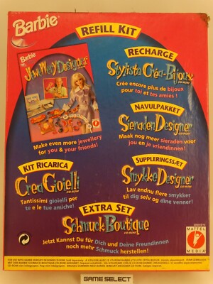 BARBIE REFILL KIT PC Computer Big Box Komplett Wie Neu