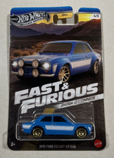 NEW  2024 Hot Wheels Fast & Furious Brian O’Conner 70 Ford Escort RS1600