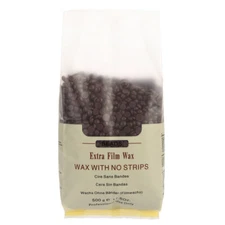 Hard Wax Beans for Face, Underarms, Bikini Hair Remover 17.6 oz (Chocolate)