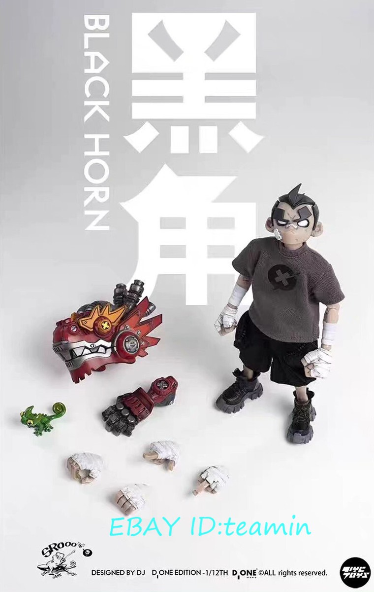 BLACK HORN フィギュア D ONE STUDIO D_one Studio Black Horn Limited Edition 1/12 Scale Action