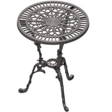 Tisch Gartentisch Balkontisch Romantik Terrassentisch Kaffeetisch Gusseisen 56cm