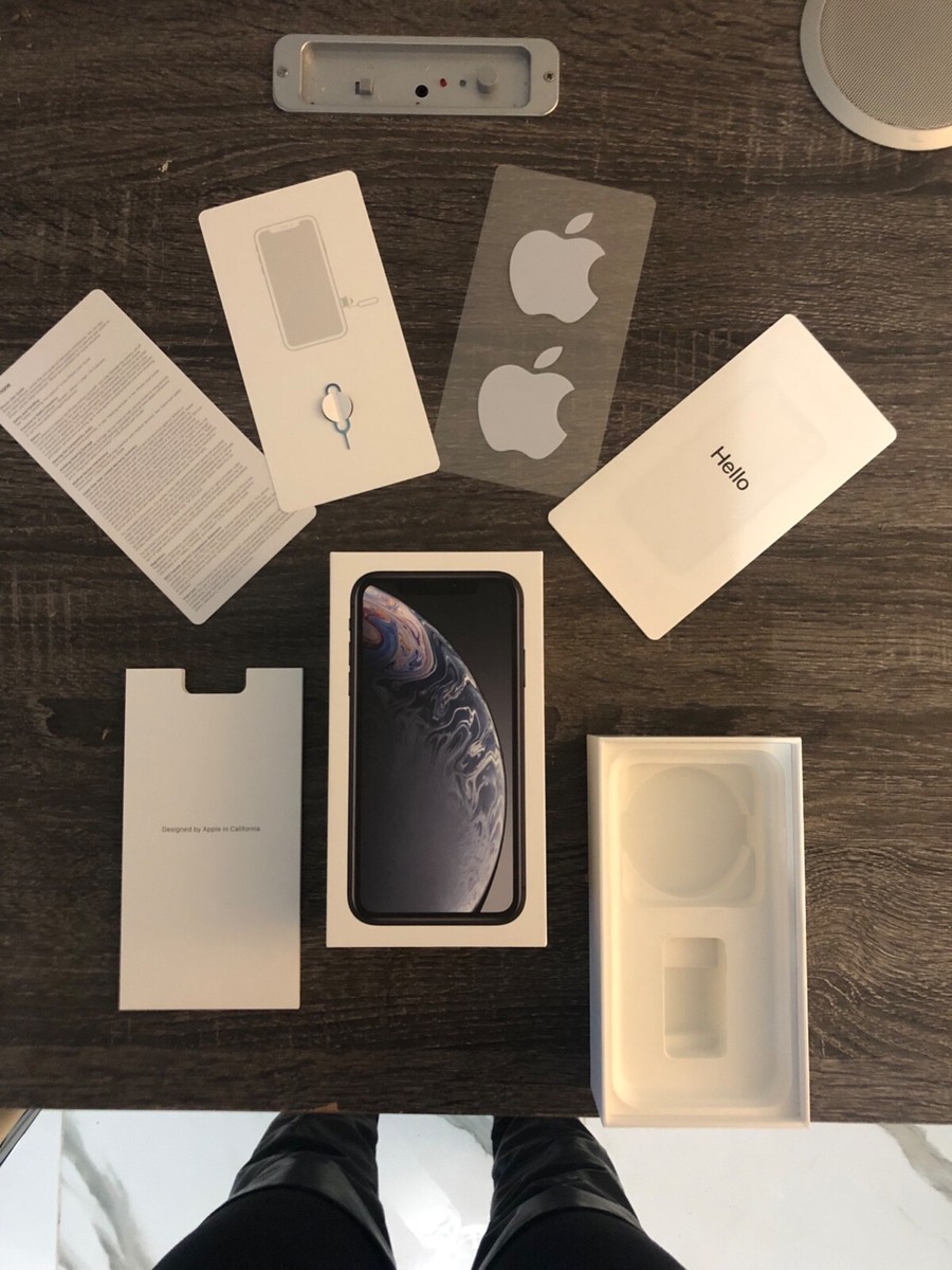 【箱付き】Apple iPhone XR ブラック Apple iPhone XR black 64GB BOX ONLY! | eBay