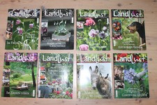 8 x Landlust 2011 / 2012 / 2013 / 2014 Garten Cottage Paket Konvolut Zeitschrift