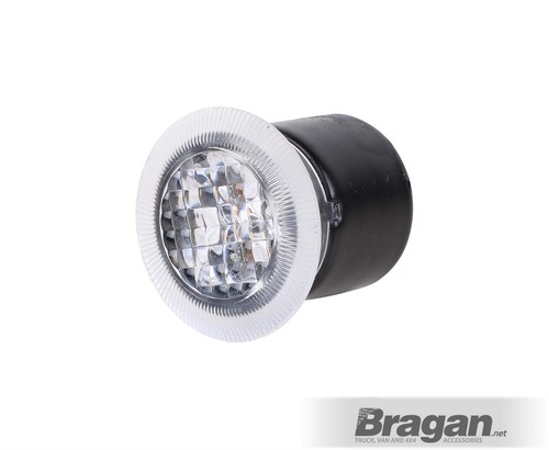 12v 3 Amber LEDs Flashing Strobe Light Lamp Lighting Accessories Truck SUV Van - Afbeelding 3 van 4