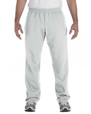 Gildan G184 Adult Heavy Blend Covered Elastic Waistband Open Sweatpant