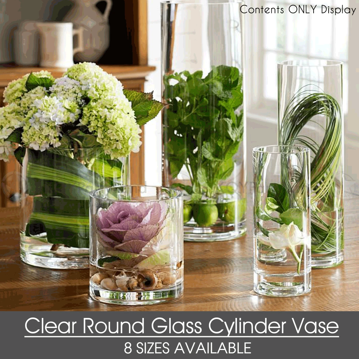 Discover 148+ clear glass vase decor super hot seven.edu.vn