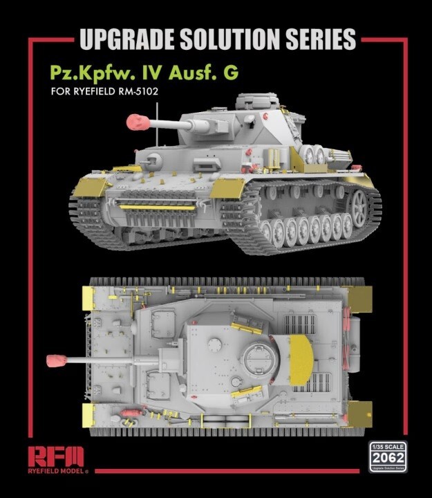 Rye Field Model 2062 1:35th scale Upgrade For RM-5102 Pz.Kpfw. IV Ausf. G