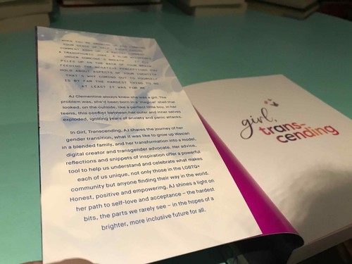 2 x transgender books Transition Chaz Bono & Girl Transcending AJ Clementine - Picture 7 of 8