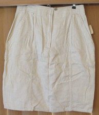 Chaus Beige Skirt Size 14 NWT Vintage