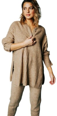 FREE PEOPLE Pullover Sweater Women's Size S NWT Army Beige