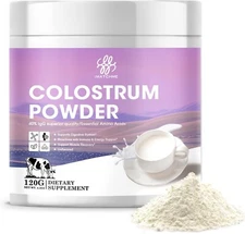 Bovine Colostrum Powder for Gut Health, Immune Support, Muscle Recovery & Wel...