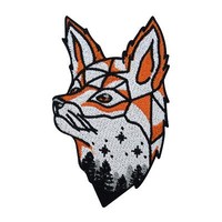 Sternenhimmel Fuchs Patch Zum AufbüGeln | Wald Tiere Patches, BüGelflicken