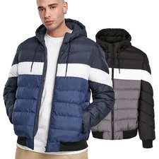 Urban Classics - Hooded Colorblock Bubble Winter Jacket