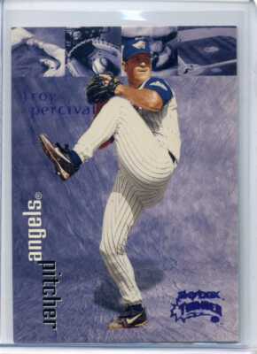 TROY PERCIVAL 1999 Skybox Thunder RANT PARALLEL #181 - ANGELS